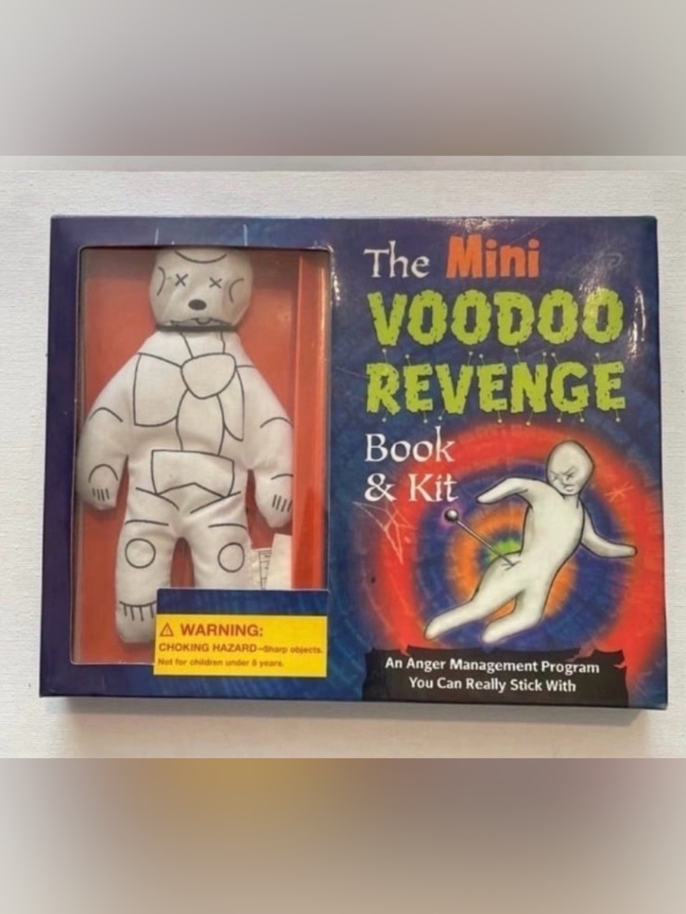 The Mini Voodoo Revenge Kit
Gift set books dolls doll toy book